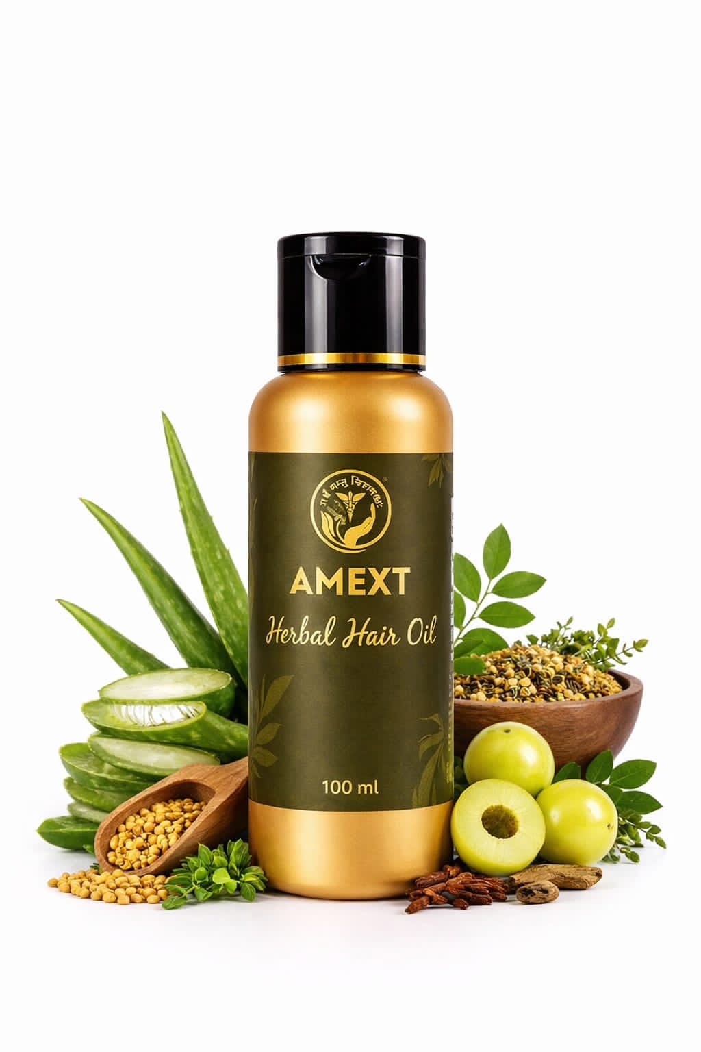 Amext herbal hair oil 100ml - Amext Health Care